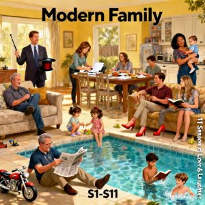 摩登家庭 Modern Family S1-S11美剧全集下载中英双语字幕 - 百度网盘资源下载-泡泡美剧