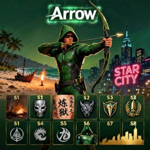 绿箭侠 Arrow S1-S8美剧全集下载中英双语字幕 - 百度网盘资源下载-泡泡美剧