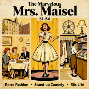 了不起的麦瑟尔夫人 The Marvelous Mrs. Maisel S1-S4美剧全集下载中英双语字幕 - 百度网盘资源下载-泡泡美剧