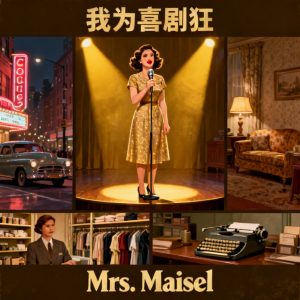 我为喜剧狂（已列 Mrs. Maisel）美剧全集下载中英双语字幕 - 百度网盘资源下载-泡泡美剧
