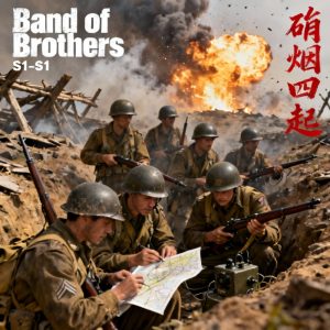 硝烟四起（Band of Brothers） Band of Brothers S1-S1美剧全集下载中英双语字幕 - 百度网盘资源下载-泡泡美剧