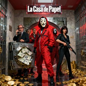 纸钞屋（西班牙剧，非美剧，）美剧全集下载中英双语字幕 - 百度网盘资源下载-泡泡美剧