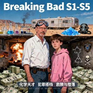 绝命毒师 Breaking Bad S1-S5美剧全集下载中英双语字幕 - 百度网盘资源下载-泡泡美剧