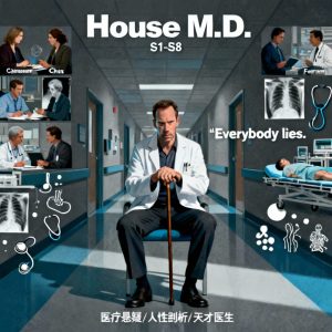 豪斯医生 House M.D. S1-S8美剧全集下载中英双语字幕 - 百度网盘资源下载-泡泡美剧